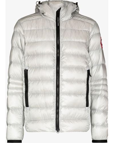 Canada Goose Crofton Hooded Quilted Jacket - Metallic