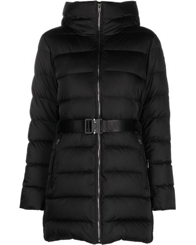 Fusalp Regina Panelled Quilted Coat - Black
