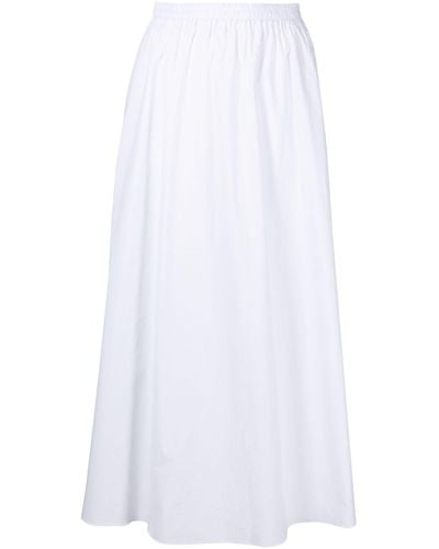 Matteau Cotton Maxi Skirt - White