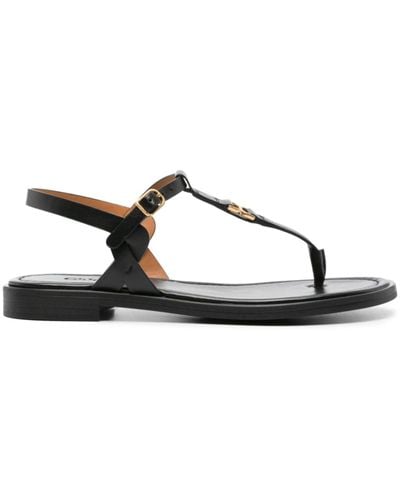 Chloé Marcie Leather Sandals - Brown