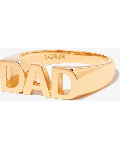 Maria Black -plated Dad Ring - Metallic