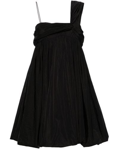 Cecilie Bahnsen Victoria Puffball Mini Dress - Women's - Polyester/cupro/polyamide - Black