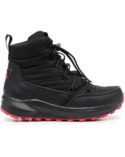 Rossignol Podium Lace-up Boots - Unisex - Polyurethane/rubber/fabric - Black