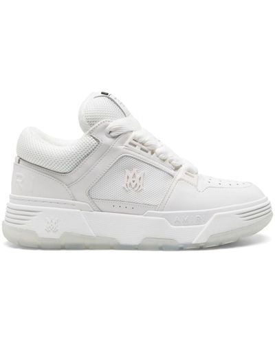 Amiri Ma-1 Paneled Leather Sneakers - White