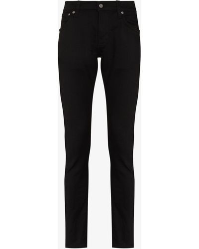 Nudie Jeans Tight Terry Skinny Jeans - Black