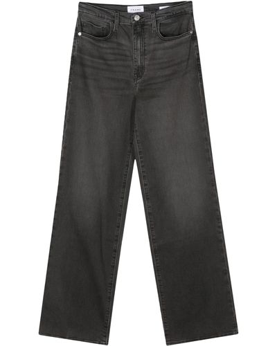 FRAME Straight-leg Jeans - Gray