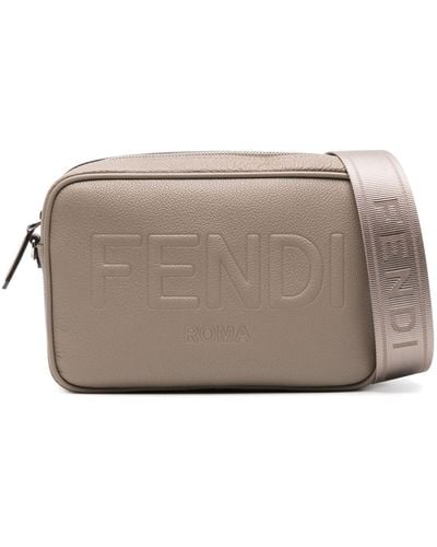 Fendi X Stefano Pilati Roma Camera Bag - Grey