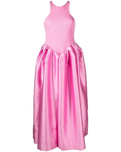 Marques'Almeida Puff Skirt Dress - Pink