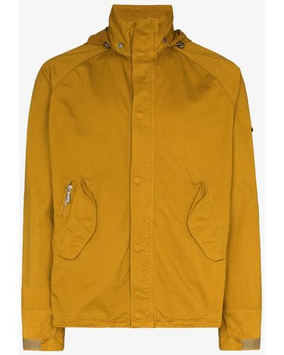 Barbour Gold Standard Transporter Hooded Jacket - Men's - Cotton - Yellow
