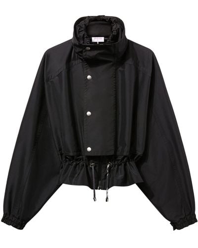 Emilio Pucci Marmo-print Windbreaker Jacket - Black