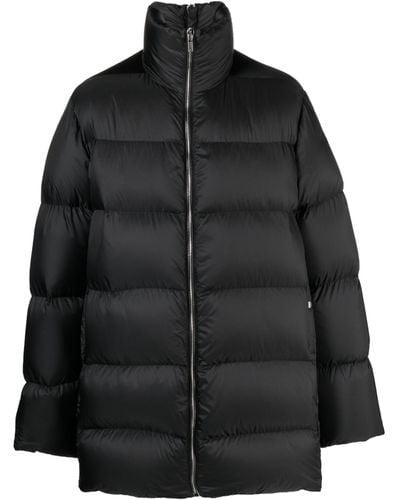 Moncler Moncler + Rick Owens - Cyclopic Quilted Coat - Men's - Polyester/acrylic/goose Feather - Black