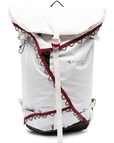 Klättermusen Grey Ull Alpine Backpack - Men's - Recycled Polyamide - White