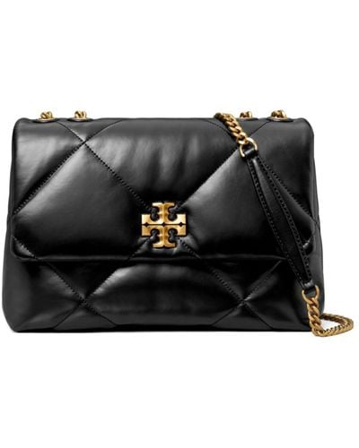 Tory Burch Kira Quilted Shoulder Bag - Women's - Nappa Leather - Black