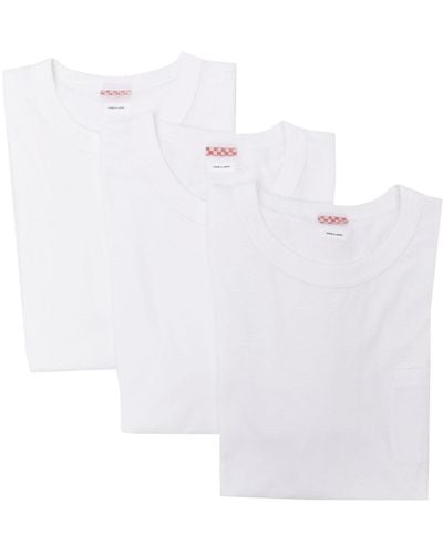 Visvim Crew-neck Jersey T-shirt Set - Men's - Nylon/cotton - White