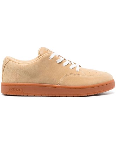 KENZO Skate Suede Trainers - Brown