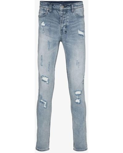 Ksubi Trashed Dreams Skinny Jeans - Blue