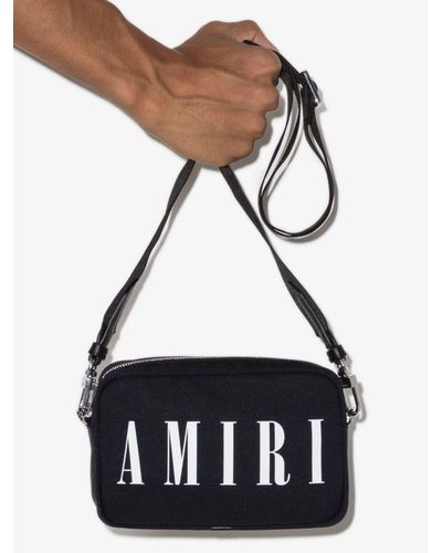 Amiri Logo-print Crossbody Messenger Bag - White