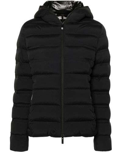Moncler Alete - Short Down Jacket With Hood - Black