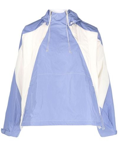 Saul Nash Panelled Lightweight Jacket - Men's - Recycled Polyester/polyamide - Blue