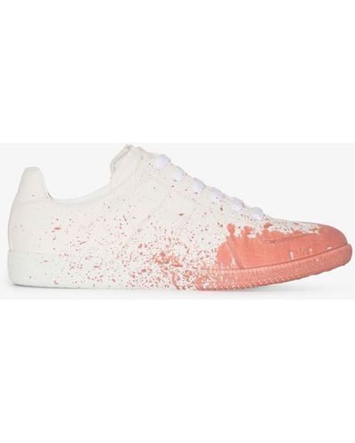 Maison Margiela Replica Painter Low Top Sneakers - Pink