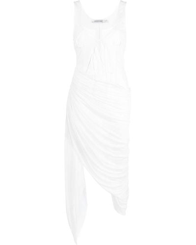 Christopher Esber Comosum Clash Underwire Dress - White