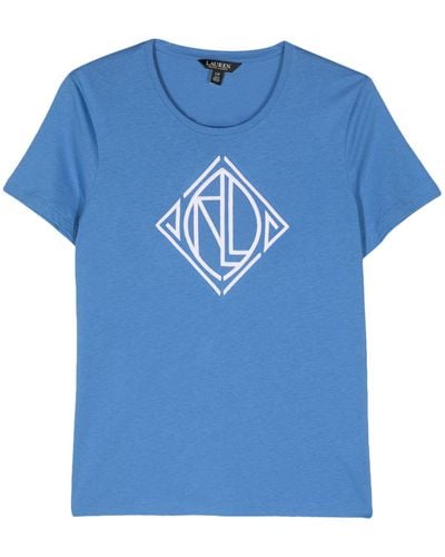 Lauren by Ralph Lauren Logo-print T-shirt - Blue