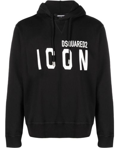 DSquared² Sweatshirt With Logo - Black