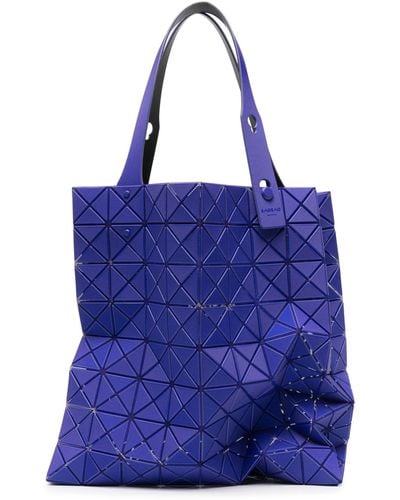 Bao Bao Issey Miyake Prism Matte Tote Bag - Women's - Nylon/pvc/polyester/artificial Leather - Blue