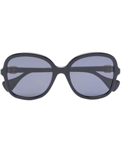 Gucci Oversized Round-frame Sunglasses - Blue