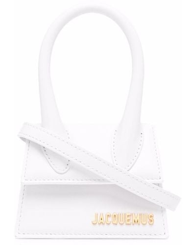 Jacquemus Le Chiquito Leather Mini Bag - Women's - Cotton/calfskin - White
