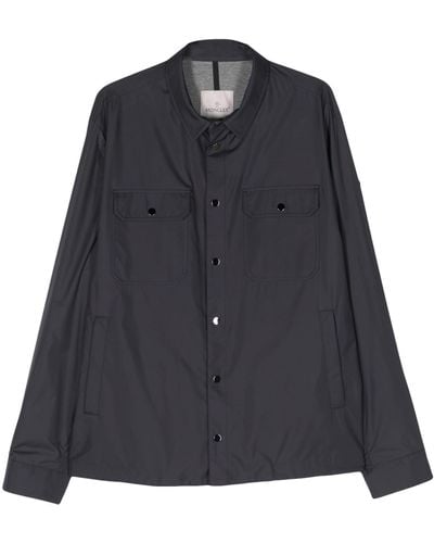 Moncler Piz Windbreaker Jacket - Men's - Polyester/cotton - Black
