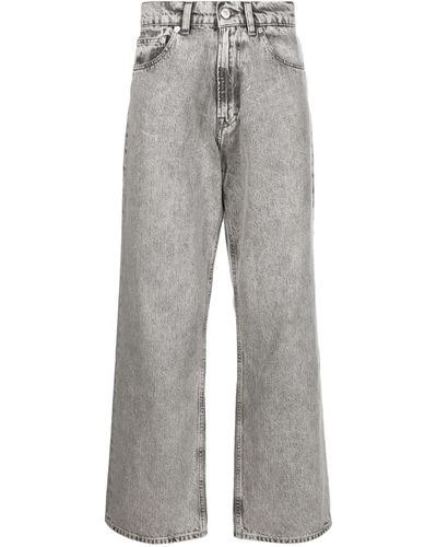 Our Legacy Cotton Straight-leg Jeans - Gray