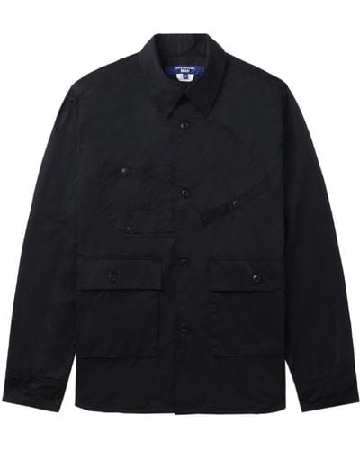 Junya Watanabe Multi-pocket Shirt - Men's - Polyester - Blue