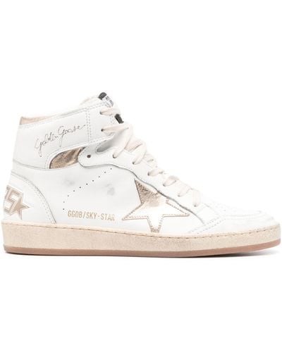 Golden Goose Sky Star Sneakers Shoes - White