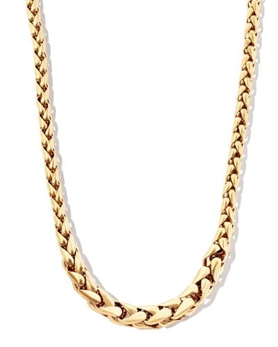 Lauren Rubinski 14k Yellow Small Twist Chain Necklace - Metallic