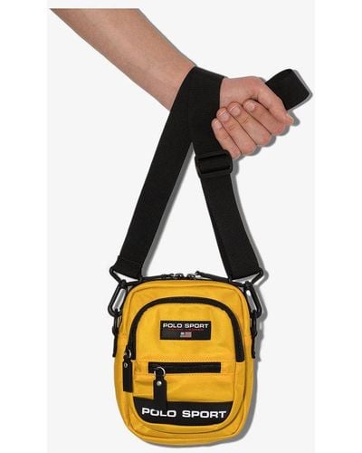 Polo Ralph Lauren Polo Sport Nylon Crossbody Bag - Yellow