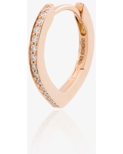Repossi 18k Rose Gold Antifer Diamond Earring - Women's - Diamond/18kt Rose Gold - Pink