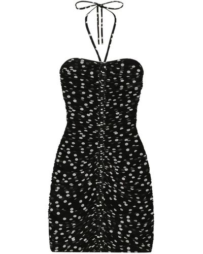 Black and Brown Dresses for Women | Lyst