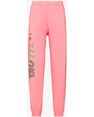 True Religion X Chief Keef Logo Track Pants - Pink