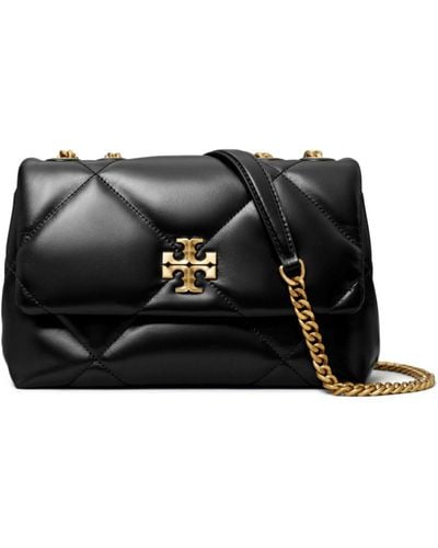 Tory Burch Small Kira Quilted Shoulder Bag - Black