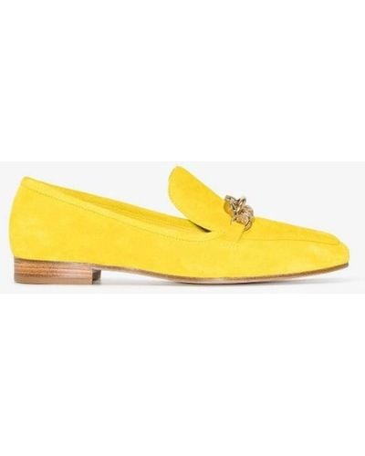 Tory Burch Tessa Flat Loafers - Yellow