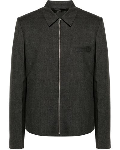 Givenchy Wool Bomber Jacket - Men's - Virgin Wool - Black