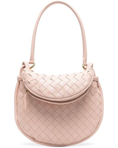Bottega Veneta Small Gemelli Shoulder Bag - Women's - Calf Leather/lambskin - Pink