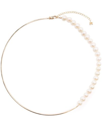 Mateo 14k Yellow Not Your Mother's Pearl Necklace - Women's - Pearl/14kt Yellow - White