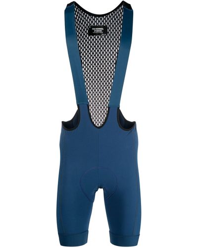 Pas Normal Studios Mechanism Defend Cycling Bib Shorts - Men's - Elastane/polyamide - Blue