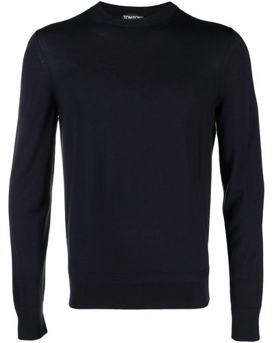 Tom Ford Fine-knit Sweater - Blue