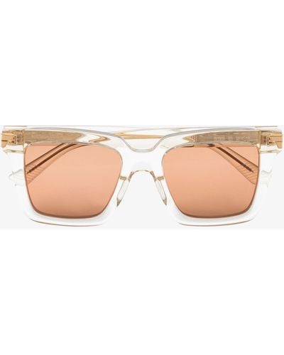 Bottega Veneta Square-frame Sunglasses - Unisex - Acetate - Pink
