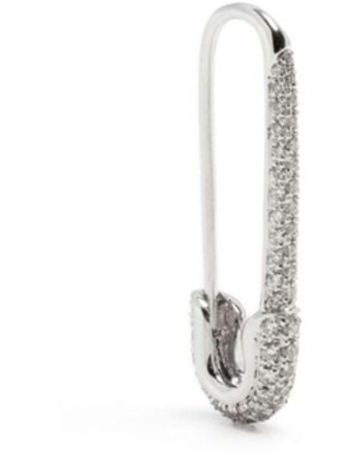 Anita Ko 18k White Gold Safety Pin Diamond Earring - Women's - Diamond/18kt White Gold