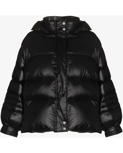 Frankie Shop Val Boxy Puffer Jacket - Black