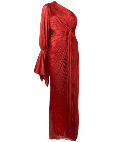 Maria Lucia Hohan Palmer Asymmetric Dress - Red